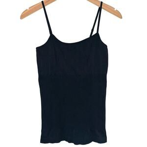 SkinnyGirl Smoothers & Shapers Black Cami Tank Top Size Large